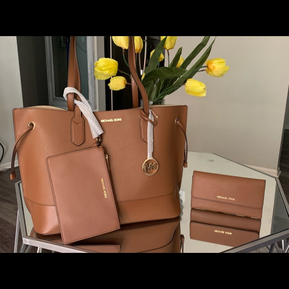 Tristan Michael Kors tote and wallet set